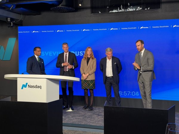 Svevik, koncernen som Acetec ingår i, noteras på Nasdaq First North