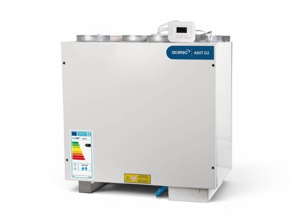 EvoAir A60T G2 Vit Ventilationsaggregat