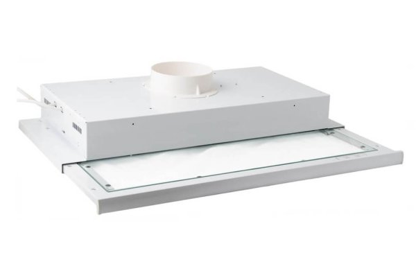 Spiskåpa 394 Vit 600mm LED