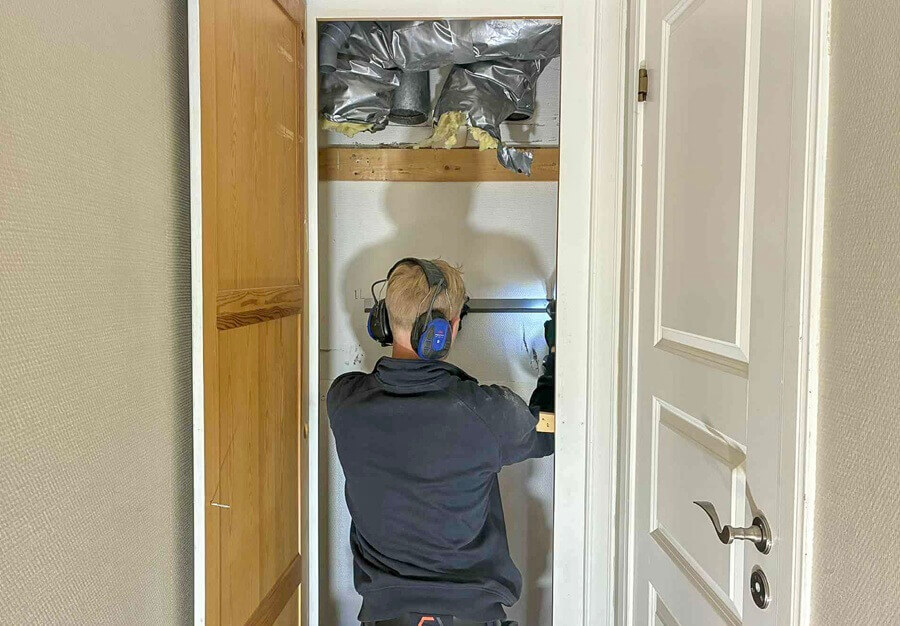 Installation av FTX-ventilation